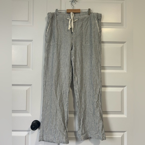 Caslon Linen Blend Wide Leg Pants - Picture 3 of 10